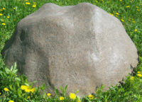 Декоративная крышка люка под камень «Стандарт» D-120